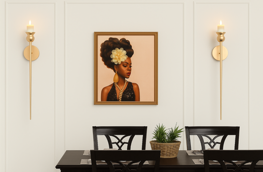 Golden Glow 2-Pack Candle Torch Wall Sconces – Elegant Electronic Candle Holders