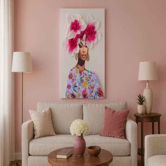 Fierce & Feminine - (12x16) Diva Wall Art - #20