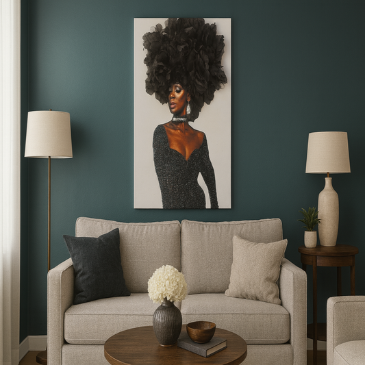Queen of Confidence - (12x16) Diva Wall Art #30