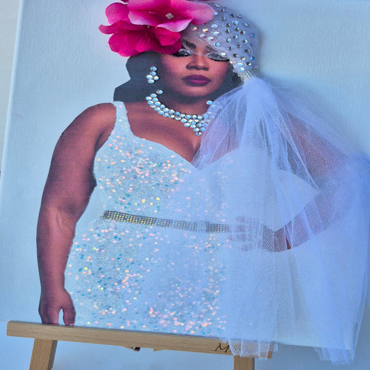 The Ultimate Glam Bride - (12x16) Diva Wall Art - #25