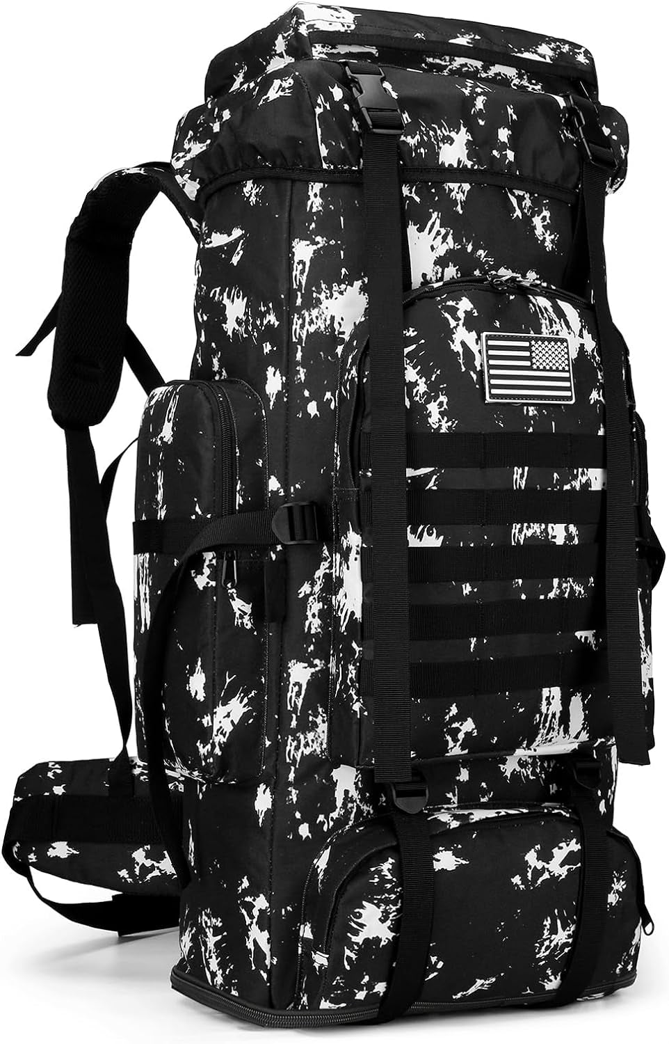 Hiking Backpack for Men 70L/100L Camping Backpack Military Rucksack Molle 3 Days Assault Pack for Climbing