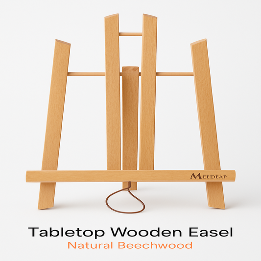Tabletop Wooden Easel – Natural Beechwood