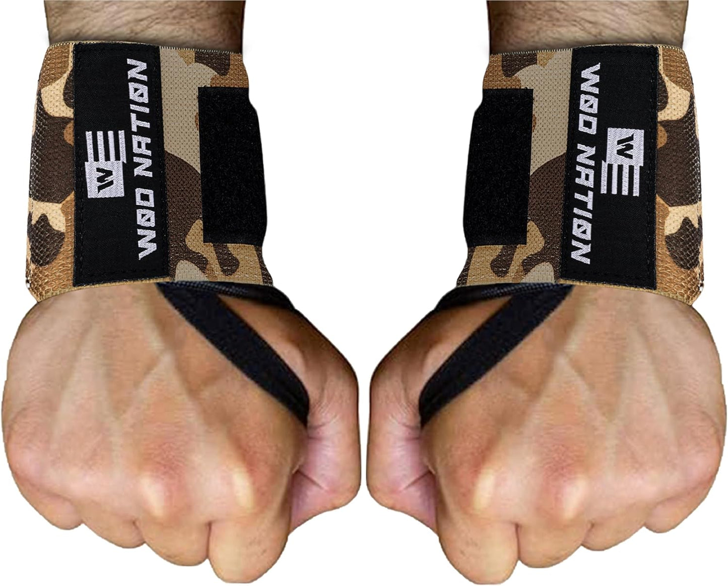 Wrist Wraps for Weightlifting, Professional Gym Wrist Straps W/Thumb Loop, Wrist Wraps for Men & Women, Wrist Support Wraps for Strength Training, Powerlifting & Bodybuilding